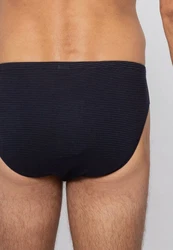 Ammann Slip 3er Pack Cotton & More (Ohne Eingriff) Dunkelblau