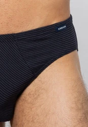 Ammann Slip 3er Pack Cotton & More (Ohne Eingriff) Dunkelblau