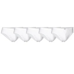 Slip Herren Slip, 5er Pack - Mini-Slip, Single Jersey, (Packung, 5er Pack)