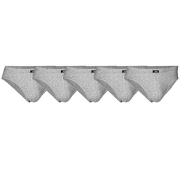 Slip Herren Slip, 5er Pack - Mini-Slip, Single Jersey, (Packung, 5er Pack)