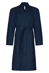 Taubert Bademantel Spa Thalasso Herren Kimono-Stil Weiß/Creme