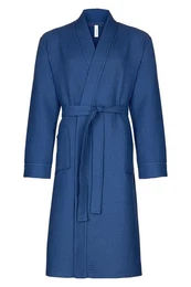 Bademantel Spa Thalasso, Baumwolle, zwei Taschen, Bindegrtel, mit Bindegrtel, Herren Kimono-Stil, 120cm, Baumwolle Pique