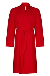 Bademantel Spa Thalasso, Baumwolle, zwei Taschen, Bindegrtel, mit Bindegrtel, Herren Kimono-Stil, 120cm, Baumwolle Pique