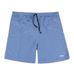Badeshorts bergre Schwimm- und Badeshort fein gestreift blau weiss von