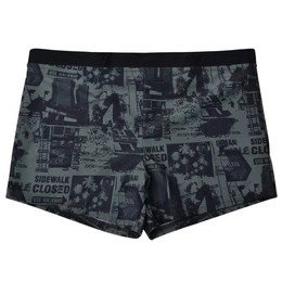 Badeshorts bergren Schwimm- und Badeshort schwarz-grau