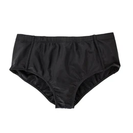 Badeslip Badehose groe Gren Herren schwarz