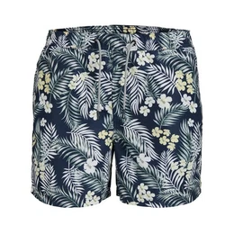 Badeshorts bergren Badeshorts Floralprint navy