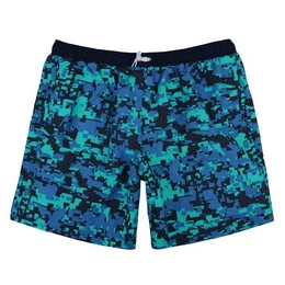 Badeshorts bergren Badeshort gemustert blau-grn