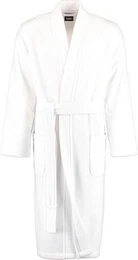 Caw Herrenbademantel Caw Bademantel Herren Kimono 828-67 Weiss Walkfrottier, Kimono-Kragen