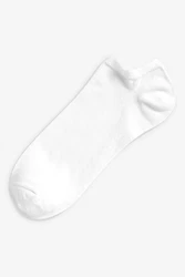 Next Flinge Sneakersocken (6-Paar) Weiß/Hellblau