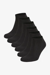 Next Flinge Sneakersocken (6-Paar) Schwarz