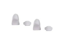 Burlington Flinge Damen Everyday IN Anti-Slip (4er Pack) Weiß/Creme