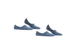Burlington Flinge Damen Everyday IN Anti-Slip (4er Pack) Blau/Hellblau/Grau