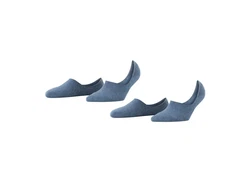 Burlington Flinge Damen Everyday IN Anti-Slip (2er Pack) Hellblau/Blau/Grau