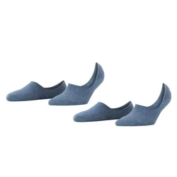 Burlington Flinge Damen Everyday IN Anti-Slip (2er Pack) Hellblau/Blau/Grau