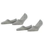 Burlington Flinge Damen Everyday IN Anti-Slip (2er Pack) Grau/Hellgrau