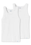 Schiesser Unterhemd 2er Pack Long Life Cotton 
