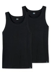 Schiesser Unterhemd 2er Pack Long Life Cotton 