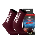 Tapedesign Sportsocken Gripsocks Dunkelrot/Bordeaux/Rot