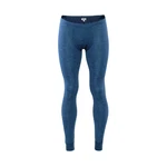 LIVING CRAFTS Lange Unterhose LINUS Blau/Hellblau