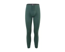 LIVING CRAFTS Lange Unterhose LINUS Grün/Dunkelgrün