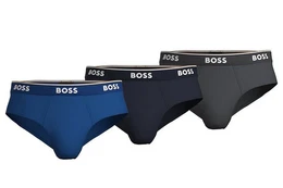 Slip Herren Sportslip Cotton Stretch (Dreierpack, 3-St., 3er-Pack) Minislip mit Logo-Bund, knapp geschnitten, im Dreierpack