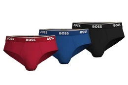 Slip Herren Sportslip Cotton Stretch (Dreierpack, 3-St., 3er-Pack) Minislip mit Logo-Bund, knapp geschnitten, im Dreierpack