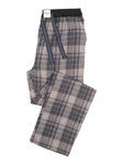Phil & Co. Schlafanzug FLANELL Pyjamahose Grau/Beige/Lila/Braun Phil & Co. Schlafanzug FLANELL Pyjamahose Grau/Beige/Lila/Braun