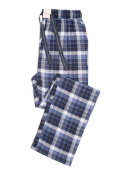Phil & Co. Schlafanzug FLANELL Pyjamahose Blau/Hellblau/Dunkelblau/Lila