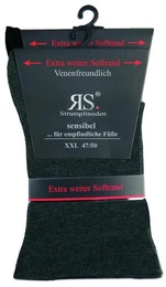 Socken Diabetikersocken extra weit breit bergre ohne Gummi fr Problemfe (2 Paar) Spitze und Ferse verstrkt