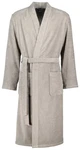 Caw Herrenbademantel Kimono Kragen Braun/Beige/Khaki/Grau