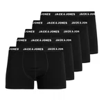 JACK & JONES Boxershorts 'Lee' Schwarz/Dunkelgrün/Grau