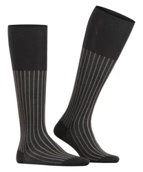 FALKE Kniestrümpfe Shadow Schwarz/Dunkelgrau/Grau