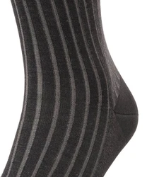 FALKE Kniestrümpfe Shadow Schwarz/Dunkelgrau/Grau