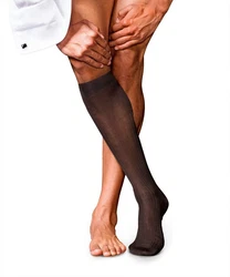 FALKE Kniestrümpfe No. 10 Pure Fil d'Écosse 