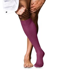 FALKE Kniestrümpfe No. 10 Pure Fil d'Écosse 