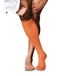 FALKE Kniestrümpfe No. 10 Pure Fil d'Écosse 
