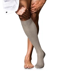 FALKE Kniestrümpfe No. 10 Pure Fil d'Écosse 