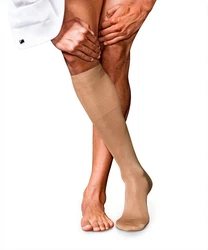 FALKE Kniestrümpfe No. 9 Pure Fil d'Écosse 