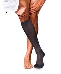 FALKE Kniestrümpfe No. 9 Pure Fil d'Écosse 
