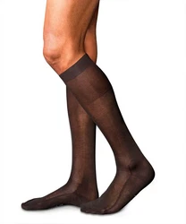 FALKE Kniestrümpfe No. 9 Pure Fil d'Écosse 