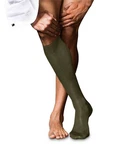FALKE Kniestrümpfe No. 9 Pure Fil d'Écosse 