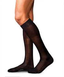 FALKE Kniestrümpfe No. 9 Pure Fil d'Écosse 
