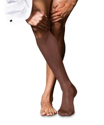 FALKE Kniestrümpfe No. 9 Pure Fil d'Écosse 