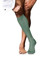 FALKE Kniestrümpfe No. 9 Pure Fil d'Écosse 