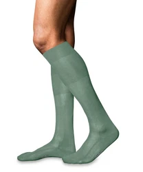FALKE Kniestrümpfe No. 9 Pure Fil d'Écosse 