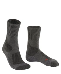 FALKE Wandersocken TK1 Adventure Dunkelgrau/Schwarz/Hellgrau/Grau