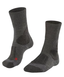 FALKE Wandersocken TK1 Adventure Dunkelgrau/Schwarz/Hellgrau/Grau