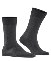 FALKE Socken Milano Dunkelgrau/Grau/Schwarz