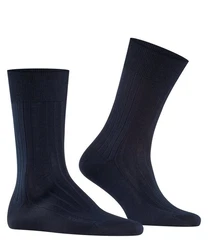 FALKE Socken Milano Dunkelblau/Lila